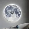 Wall Clocks Modern Design Led Clock Digital Luxury Round Acrylic Quiet Unusual Relojes De Pared Living Room Furniture