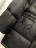 Womens Designer Bur Down Jacket Full Letter Top Black Coat S-3XL