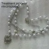 Chains Heart Shaped Frame Pendant A Charming Temperament Korean Version Minimalist Necklaces Necklace Not Easily Fading