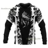 Develop A 3D Digital Printed Sweater with Black and White Patterns for Men's Clothing