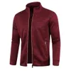 Men's Jackets Autumn Winter Men's Zipper Knit Long Sleeves Thin Cashmere Fashion Top Sweater Coat 231026