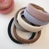 Pannband Fashion Hair Hoop Hair Bands for Women Girls Solid Color Twilled pannband Designer Wide Hairband Hair Accessories Headwear 231025