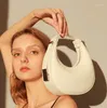 Marsupi Tracolla dal design di lusso per donna Borsa hobo a mezza luna Borsa da donna di marca di moda sotto le ascelle in pelle PU piccola pochette