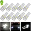 NYA 10 PCS CAR LED Signal Light T10 W5W 5W5 194 BULB 12V 7000K VIT 5630 SMD Auto Interior Dome Reading Door Wedge Side Trunk Lamps