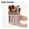 Pinceaux de maquillage treillis cosmétique multifonction grande capacité pour maquillage brosse boîte de rangement organisateur de table outils de maquillage porte-stylo 231025