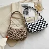 Tassen Mode Dieren Vrije tijd Nylon Luipaard Zebraprint Damesschoudertassentylishhandbagsstore