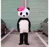 Halloween Panda Plüsch Maskottchen Kostüm Cartoon Obst Anime Thema Charakter Weihnachten Karneval Party Ausgefallene Kostüme Erwachsene Größe Outdoor Outfit