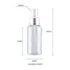 75 ml x 30 bouteilles de parfum de pulvérisateur en aluminium argenté bouteilles de voyage rechargeables pour animaux de compagnie avec pulvérisateur de brume bouteilles bleues vertes transparentes Cjmru