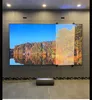 High Quality 120 inch PET Crystal Fixed Frame Projection Screen ALR UST Screen for Ultra Short Throw projector