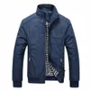Brand clothing Men's Bomber Polo Windbreaker Jackets Sportswear Waterproof Casual Outwear mens jackets and coats male 5 6xl221N