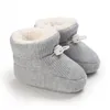 Primeros caminantes Botas cálidas de invierno para niños pequeños Prewalkers Algodón Unisex Bebé Niños Niñas Calzado de punto Zapatos de interior 231026