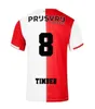 23 24 새로운 스타일 Feyenoords Kokcu Football Jersey Gimenez Gimenez Danilo 2023 2024 Trauner Socc