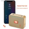 Cell Phone Speakers Mini Portable Bluetooth Speaker with FM radio Small Wireless Speakers TF USB Outdoor Music Boombox with MIC caixa de som 2022 T231026