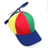 Ball Caps Funny Kids Snapback Cap For Parent Child Multicolor Propeller Baseball Hat Outdoor Sun With Visors