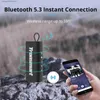 Динамики для сотовых телефонов Tronsmart Trip Bluetooth 5.3 Динамик с двумя драйверами Портативная колонка без задержек с временем воспроизведения 20 часов IPX7 Водонепроницаемый для улицы T231026