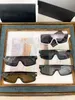 Herren-Sonnenbrille für Damen, neueste Mode-Sonnenbrille, Herren-Sonnenbrille, Gafas de Sol, Glas, UV400-Linse, mit zufällig passender Box 4441 00