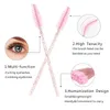 False Eyelashes Eyelash Makeup Tools Set Brushes Eye Gel Pad Patch Tape Glue Ring Disposable Mascara Wand Applicator Lashes Extension Supplies 231025