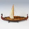 Aircraft Modle Wooden Scale Sailing Boat Wood Scale Ship 150 Viking Ships Scale Assembly Model Ship 231026