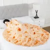 Cobertores Casa Pizza Comida Engraçada Verão Ar Condicionado Escritório Cobertor Cochilo