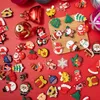 Accessoires voor schoenonderdelen Kerstvakantie Bedels voor schoenen Decoraties Pvc Verschillende feestcadeautjes Drop Delivery Otstu