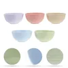 Dinnerware Sets 5pcs Unbreakable Cereal Bowls Lightweight Bowl For Children Rice Soup Salad Dishwasher Microwave Safe 12cm