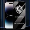 Screenprotector voor iPhone 15 Pro Max 14 Plus 13 Mini 12 11 XS XR X 8 7 SE 99H Gehard glas OG ESD ANTISTATISCHE film Volledige dekking Explosie gebogen Premium schild