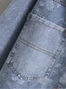 Damenjacken Plus Size Clothese für Frühling und Herbst Jeansjacke langärmelig handbemalt personalisierte Muster groß lässig 231025