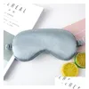 Other Home Garden Double-Sided Simation Silk Eye Mask Sleep Breathable Shade And Cold Compress Travel Airline Relaxation Gods Whol Dhlau