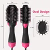 Hair Dryers One Step Dryer Brush Negative Ionic Blow Comb Cold Styler Blower Salon 231025