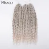 Human Hair Hosplks riprid rectetic recly water water wave twist crochet crochet ombre blonde 24 inct seep braiding 231025