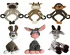 Plush Dog Chews Toys to Puppy Hållbar fylld Animal Chew Toy med squeakers söta mjuka husdjursträningar av tänder rengöring för 6535048