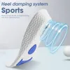 Shoe Parts Accessories Height Increase Insoles Silicone Memory Foam Shoe Pads Arch Support Orthopedic Cushion Sports Running Heel Lift Feet Inserts 231026