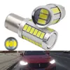 Uppgradera 1 datorer bil LED -glödlampa p21W 1156 BA15S P21/5W BAY15D 1157 12V 7000L VIT TURN SIGNAL BRAKE BREAKE REVERSE Parkeringsljus dimlampa