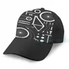 Ball Caps Bike Exploded Basketball Cap Heren Dames Mode All Over Print Zwart Unisex Volwassen Hoed