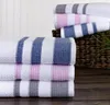 Caycee Textured Vintage Border Ensemble Set of 4 Bath Towel in Sweet Lilac