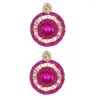 Dangle Earrings Earring For Women With Colorful Rhinestone And Sunflower