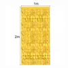 Other Event Party Supplies 4pcslot Square Curtain Bachelorette Birthday Decorations Sequin Wedding Backdrop Wall 231026