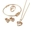 18K Gold Plated Children Heart Jewelry Sets Kids Jewellery S18K 50-in Jewelry Sets from Jewelry on Wish com Beautygeni Group 178W