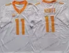 Anpassad 2023 Tennessee Volunteers Football Jerseys Joe Milton III Jaylen Wright White Alvin Kamara Wright Elijah Herring Tamarion McDonald Wesley Walker Jaylen