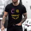 T-shirts voor heren Heren T-shirt Zomer Korte mouw Zonnebloem Schedelprint Grafische T-shirts Gym Fitness T-shirts Sportkleding Dagelijks Ca218O