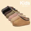 Designer-Kinderstiefel, Tasman-Hausschuhe, Tazz-Baby-Kleinkindstiefel, Senfkorn-Schnee-Ministiefel, Jungen und Mädchen, Australien, flauschige Schaffell-Sherpa-Schuhe für Kinder, M1026