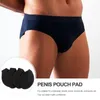 Underbyxor 4 PCS Herrarna Panty Liner Sports Shorts Förstora POUCH -kuddens svamp Cup Polyester (Polyester) Badkläder Man