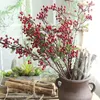 Decorative Flowers 1pcs Artificial Christmas Berry Red Foam Berries Multi Type Branches For DIY Wreath Supply Xmas Tree Decorations