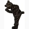 2024 Formato adulto Orso di peluche Costumi della mascotte Halloween Fancy Party Dress Personaggio dei cartoni animati Carnevale Natale Pubblicità Costume da festa di compleanno Abito unisex