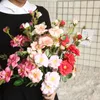 装飾的な花チャイニーズローズ結婚式の装飾のために使用されるクリスマスの家