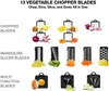 Fruit Vegetable Tools 22in1 Multifunctional Chopper Household Salad Kitchen Accessories Kitchenware Storage Useful Things for Home 231026