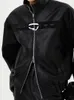 Men's Leather Faux Leather Mauroicardi Spring Autumn Short Black Oversized Shiny Reflective Patent Leather Jacket Men Zip Up Designer Y2K Clothes Fashion 231026