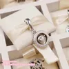 Loose Gemstones Autumn 925 Sterling Silver Spinning Brand Logo Signature Dangle Charm Clear CZ Beads Fit Original Charms Bracelet