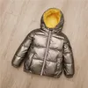 Manteau en duvet filles garçons vers le bas Parkas enfants veste à capuche 4-12 ans hiver enfants manteaux chauds vêtements d'extérieur combinaison de neige vestes en duvet de canard blanc 231025