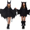 Costumes d'Halloween Costumes de Cosplay Costume de chauve-souris d'Halloween Breloque endormie Bullhorn Costume de démon vampire Costume de sorcière Costume de bal de maquillage